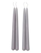 Blossom Candle Home Decoration Candles Pillar Candles Grey Applicata