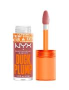 Nyx Professional Makeup Duck Plump Lip Lacquer 03 Nude Swings 7Ml Läpp...