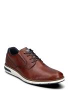11303-24 Shoes Business Laced Shoes Brown Rieker