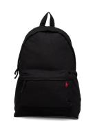 Cotton Canvas-Backpack-Bpk-Med Ryggsäck Väska Black Polo Ralph Lauren