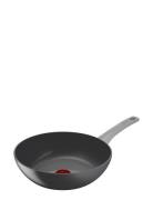 Tefal Renew On Wokpan 28 Cm Grey Svart