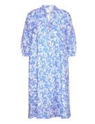 Daphnesz Dress Knälång Klänning Blue Saint Tropez