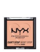 Can’t Stop Won’t Stop Mattifying Powder Ansiktspuder Smink NYX Profess...