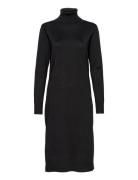 Saint Tropez Milasz Roll Neck Long Dress Svart