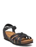 D Sthellae B Platta Sandaler Black GEOX