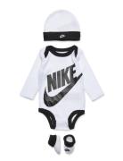 Nike Futura Bodysuit Box Set Långärmad Bodysuit White Nike