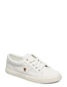 Janson Ii Canvas Sneaker Låga Sneakers White Lauren Ralph Lauren