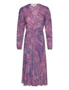 Robe Franky Knälång Klänning Purple Ba&sh