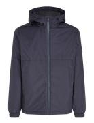 Portland Hooded Jacket Tunn Jacka Navy Tommy Hilfiger