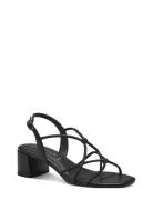 Women Sandals Sandal Med Klack Black Tamaris