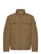 Channel Quilted Jacket Kviltad Jacka Brown GANT