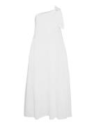 Shoulder Dress Maxi Lenght Maxiklänning Festklänning White IVY OAK