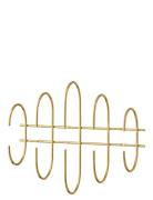 Moveo Knagerække Home Furniture Coat Hooks & Racks Gold AYTM