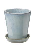 Dyrkningspotte Home Decoration Flower Pots Blue Knabstrup Keramik