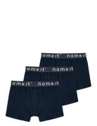 Nkmboxer 3P Noos Night & Underwear Underwear Underpants Navy Name It