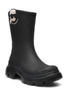 Trekka Rain Nft Regnstövlar Skor Black Karl Lagerfeld Shoes