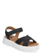 D Dandra 40 C Shoes Summer Shoes Platform Sandals Black GEOX