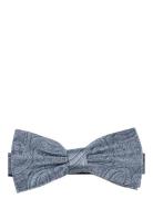 Paisley Silk Bow Tie Fluga Blue Portia 1924