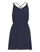 Tjw Essential Strappy Dress Kort Klänning Navy Tommy Jeans