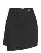 Calle New Skirt Kort Kjol Black A-View