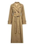 Bs Leonora Coat Trench Coat Rock Beige Bruun & Stengade