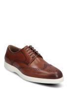 8220 Shoes Business Laced Shoes Brown TGA By Ahler