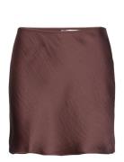 Saagneta Short Skirt 12956 Kort Kjol Brown Samsøe Samsøe