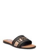 Knox Sandal Platta Sandaler Black Steve Madden