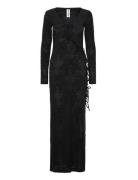 Aliyahrs Dress Maxiklänning Festklänning Black Résumé
