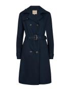 Sc-Lora Trench Coat Rock Navy Soyaconcept