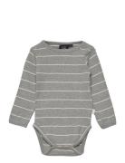 Bodystocking Bodies Long-sleeved Grey Sofie Schnoor Baby And Kids