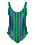 Marimekko Agnetha Merirosvo Swimsuit Grön