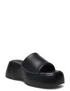 Woms Slides Shoes Summer Shoes Platform Sandals Black NEWD.Tamaris