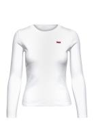 Ls Baby Tee White + Tops T-shirts & Tops Long-sleeved White LEVI´S Wom...