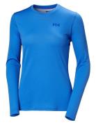 W Hh Lifa Active Solen Ls Sport T-shirts & Tops Long-sleeved Blue Hell...