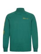 Halo Logo Training Shirt Tops T-shirts Long-sleeved Green HALO