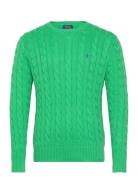 Polo Ralph Lauren Cable-Knit Cotton Sweater Grön