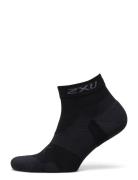 Vectr Cushion 1/4 Crew Socks Sport Socks Footies-ankle Socks Black 2XU