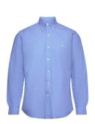 Gd Oxford-Cubdppcs Tops Shirts Casual Blue Polo Ralph Lauren