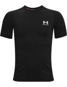 Ua Hg Armour Ss Sport T-shirts Short-sleeved Black Under Armour