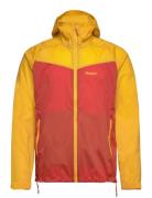 Microlight Jacket Brick/Light Golden Yellow S Sport Sport Jackets Yell...