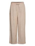 Fqlava-Ankle-Pa Bottoms Trousers Wide Leg Beige FREE/QUENT