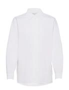 03 The Shirt Tops Shirts Long-sleeved White My Essential Wardrobe