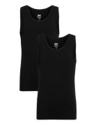 Jbs Boys 2-Pack Singlet Fsc Tops T-shirts Sleeveless Black JBS