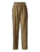 Coster Copenhagen Relaxed Pants In Soft Corduroy Grön