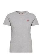 Perfect Tee Starstruck Heather Tops T-shirts & Tops Short-sleeved Grey...