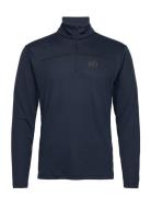 Hp 1/2 Zip Pullover Sport T-shirts Long-sleeved Blue Helly Hansen