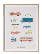 On The Way - På Engelska Home Kids Decor Posters & Frames Posters Mult...