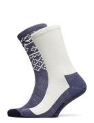 Ragna Hiking Sock 2Pk Sport Socks Regular Socks White Kari Traa