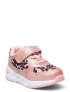Certiny Kids Shoe W/Lights Sport Sneakers Low-top Sneakers Pink ZigZag